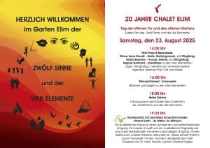 20 Jahre Chalet Elim Tag der offenen Tür